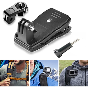 Zuidid for Go Pro Phụ kiện vòng quay 360 độ Gắn kết cho GoPro Hero 11 10 9 8 7 6 5 4 cho Xiaomi Yi cho SJCAM cho SJ4000