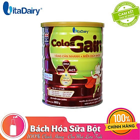 Sữa bột Colos Gain 1+ Cho bé Tăng cân nhanh + Miễn dịch khoẻ