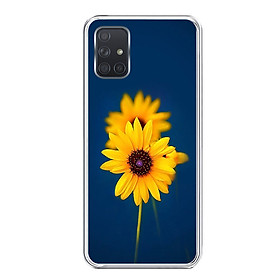 Ốp lưng điện thoại Samsung Galaxy A71 - Silicon dẻo - 0340 SUNFLOWER07 - Hàng Chính Hãng