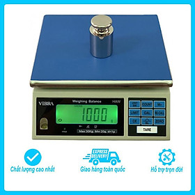Mua Cân điện tử thông dụng Vibra HAW  Mức cân 15kg  độ chia 0.5g