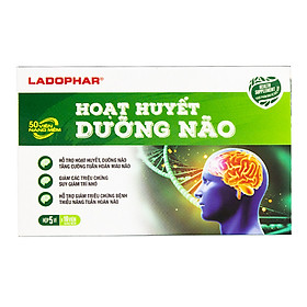 Hoạt Huyết Dưỡng Não Ladophar - Hộp 5 Vỉ 10 Viên