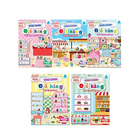 Combo Sách Kết Nối Chơi Sáng Tạo Học Thông Minh - Trò Chơi Đồ Hàng Nhiều Chủ Đề - ABB - ABBOOKS