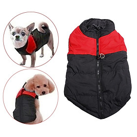 Pet Down Jacket Dog Coat Wateproof Winter Warm Padded Puppy Clothes Vest Apparel, 5 Sizes Available