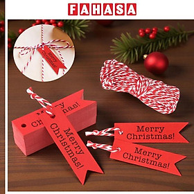 Bộ 10 Tag Giáng Sinh Đuôi Cá Kèm Dây - Vinacraft