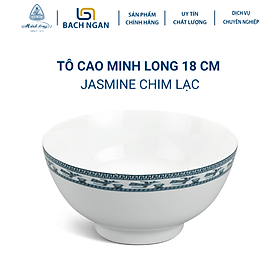 Mua Tô Cao Minh Long 18 cm Jasmine Chim Lạc Bằng sứ  Hàng Đẹp  Cao Cấp  Dùng Trong Gia Đình  Đãi Khách  Tặng Quà Tân Gia