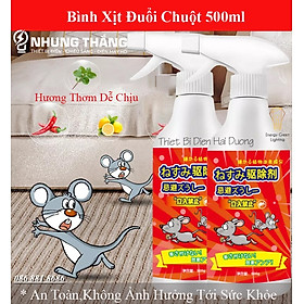 Bình Xịt Đuổi Chuột Thành Phần Tự Nhiên Sử Dụng Công Nghệ Nhật An Toàn Và Hiệu Quả - Dung Tích 500m - Có Video