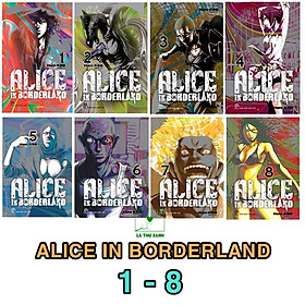 Combo Alice In Borderland Tập 1-8 Full Quà Tặng