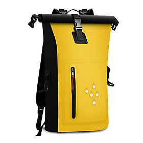 Waterproof Backpacks Waterproof Bag PVC Double Shoulder Waterproof Bag with Reflective Waterproof Barrels Pack Fishing