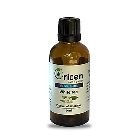 Tinh dầu Trà Trắng (White Tea) Oricen 50ml - Giúp khử mùi hiệu quả, kháng khuẩn, giảm căng thẳng