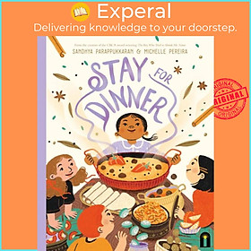 Sách - Stay for Dinner by Michelle Pereira (UK edition, hardcover)