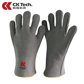 Găng tay nhiệt cách nhiệt 250 độ Năm ngón tay chống nhiệt công nghiệp chống nhiệt công nghiệp Găng tay chống cháy màu: CKS-HH25-32
