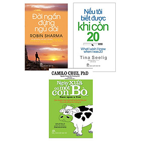 Combo 3 Cuốn : Đời Ngắn Đừng Ngủ Dài (Tái Bản) + Nếu Tôi Biết Được Khi Còn 20 (Tái Bản) + Ngày Xưa Có Một Con Bò...( Tái bản)