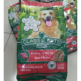 Hình ảnh THỨC ĂN HẠT CHÓ TRƯỞNG THÀNH CLASSIC PETS GÓI 400G