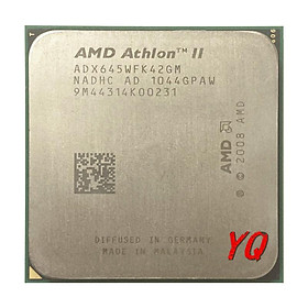 Bộ xử lý CPU lõi tứ AMD Athlon II X4 645 3,1 GHz ADX645WFK42GM Ổ cắm AM3