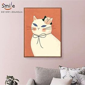 Mua Tranh tô màu theo số Smile FMFP công chúa mèo D31091