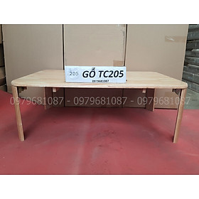 Mua Bàn trà Nhật  bàn học gỗ ngồi bệt gấp gọn 60 x 90 cm