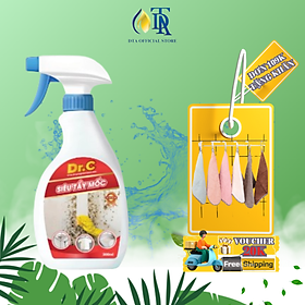 Tẩy Mốc Quần Áo,Tẩy Mốc Tường,Tẩy Mốc Gioăng Cao Su Máy Giặt,Tẩy Mốc Nệm Gối Siêu Sạch,Tẩy Khe Cửa Ố Đen Dr.C 300ml