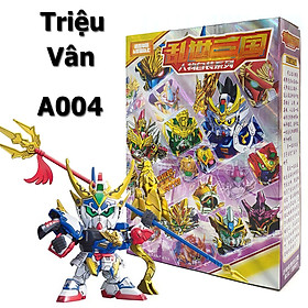 Đồ Chơi Xếp hình Gundam Triệu Tử Long - Mô Hình Lắp ghép Tam Quốc A004