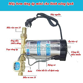 Mua Máy bơm tăng áp tự động cho sen vòi bình nóng lạnh máy giặt