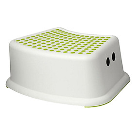 Step Stool for Kids Child Toilet Training Seat with Anti Slip Surface green