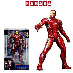 Đồ Chơi Mô Hình Marvel - Iron Man MK46 Kèm Giá Đỡ Nhựa - ZD Toys ZM36