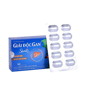 GIẢI ĐỘC GAN SUNITE dạng vỉ