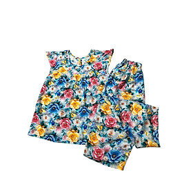 Đồ Bộ Nữ Lửng Vải Tole Lanh