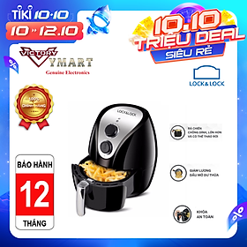 BÁO GIÁ Lock N Lock Nồi Chiên Không Dầu | Shopee Lazada Sendo Tiki mới nhất 36 Nồi chiên không dầu Lock&Lock EJF446 3,5L - Hàng Chính Hãng