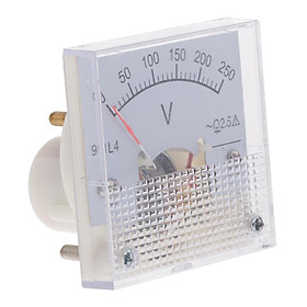 DC Voltmeter Analog Panel Voltage Gauge Volt Meter 2.5% Error 0-150V