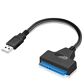 SATA 3 Cáp SATA đến bộ chuyển đổi USB 6Gbps cho 2,5 inch SSD HDD ổ cứng ngoài 22 PIN SATA III Cáp 20 cm usb 3.0 chiều dài cáp: 20 cm