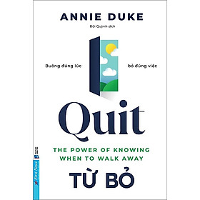Sách Quit - Từ Bỏ