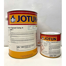 Mua Sơn sàn bê tông epoxy Jotun Jotafloor Topcoat Base 1 màu White 001 (Trắng) _ 5L/bộ