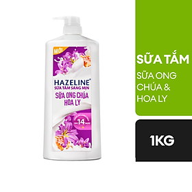 Sữa Tắm Hazeline Dạng Chai Vòi Nhấn Hương Thơm Dễ Chịu Cho Nữ – 1kg