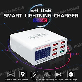 Mua Sạc báo dòng Sunshine SS-304Q (6 cổng)