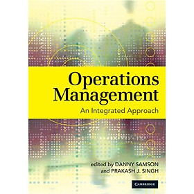 Operations Management:An Integrated Approach