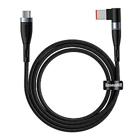 Mua Baseus -BaseusMall VN Cáp sạc nam châm 100W cho Laptop Baseus Zinc Magnetic Series Type C to DC (Hàng chính hãng)