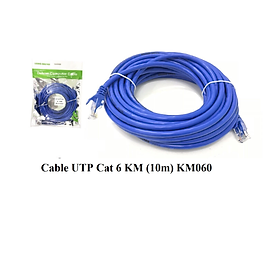 Dây cáp mạng LAN bấm sẵn 2 đầu Cat6 UTP Kingmaster - Hàng chính hãng - 10m