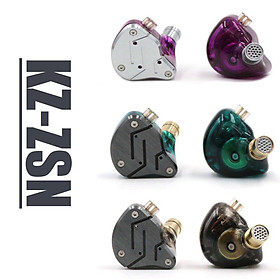 Tai nghe nhét trong KZ ZSN 1DD + 1BA chống ồn âm thanh sống động chất lượng cao