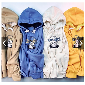 Áo hoodie nam nữ nỉ bông qc dày form rộng tay phồng cánh dơi thêu GUUDCK, Áo khoác nỉ hoodie dáng rộng thun nỉ ngoại hình logo in hình GUUDCK unisex hoạt hình ullzang quảng châu