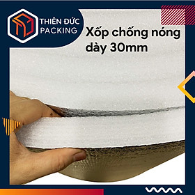 Mua Cuộn Xốp PE OPP Tráng Bạc Dày 30mm x 1m x 1m Cách Nhiệt Bảo Ôn  Cách Âm  Lót Sàn Gỗ  Chống Nóng