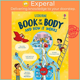 Sách - Usborne Book of the Body and How it Works by Darran Stobbart (UK edition, hardcover)