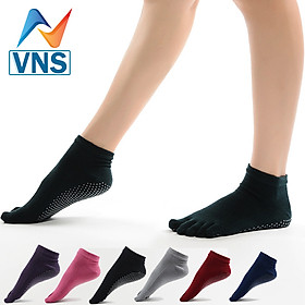 TẤT VỚ CHỐNG TRƯỢT XỎ NGÓN MK1318 CỔ NGẮN THỂ THAO - YOGA, VỚ CHỐNG TRƯỢT CAO CẤP CÓ ĐỘ BÁM CAO THỎA MÁI VÀ THẤM HÚT MỒ HÔI TỐT (TẤT, VỚ CHO NỮ SIZE GIÀY TỪ 35 -38) - 1 ĐÔI - Forest Green - Size Giày: 35 đến 38