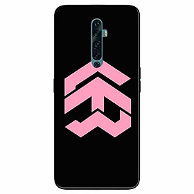 Ốp lưng in cho Oppo Reno 2F Mẫu Năm Đen Hồng