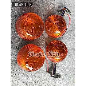 XI NHAN CU P 78 - BỘ 4 TAI TRƯỚC VÀ SAU ĐẾ SẮT XI TRẮNG