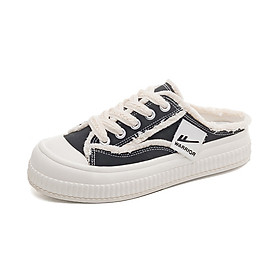 Giày lười thể thao nữ đế êm nhẹ, thoáng khí đế cao su đúc, chống trơn trượt hạn chế mòn – GNU2095