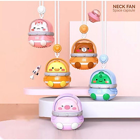 ️HOT SUMMER 2023️ ĐỒ CHƠI QUẠT MINI ĐEO CỔ HÌNH DỄ THƯƠNG NECK FAN KHÔNG CÁNH, SẠC USB NHỎ GỌN, TIỆN LỢI CHO MÙA HÈ