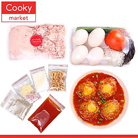 Xíu Mại Trứng Muối Sốt Cà