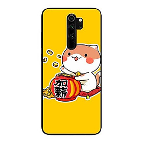 Ốp Lưng in cho Xiaomi Redmi Note 8 Pro Mẫu Mèo May Mắn 6 - Hàng Chính Hãng