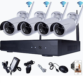 Bộ Kit Camera Không Dây NVR KIT Full HD 2.0 - KIT4 2.0