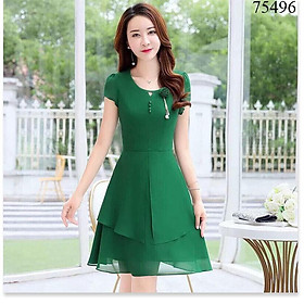 ĐẦM VOAN LỤA THIẾT KẾ CÁCH ĐIỆU